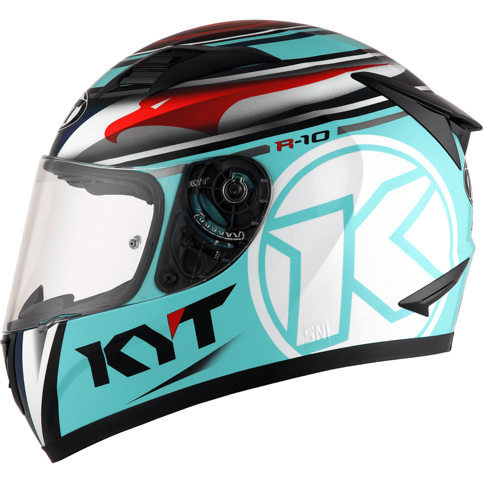 KYT R10 FLAT VISOR PINLOCK-1